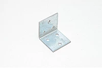 40x40x40x2,5mm steel plate with predrilled 6x 5mm holes