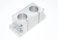 Afag 11005008 kahden tukipilarin kiinnike 45mm putkille