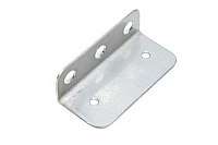 Ruostumaton teräs L-mallinen asennuskiinnike 86x41x29mm jossa 3x 10mm, 2x 5.5mm reiät
