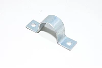 U-putkikiinnike 22mm putkelle 2x 5mm rei'illä *uusi*
