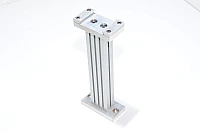 Alumiininen asennuskiinnike 50x95x20mm SMC MY1M25 sarjan mekaanisesti liitettyihin männänänvarrettomiin sylintereihin + pylväs