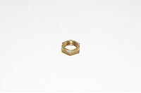 1/2" 19G, RH, huulella brass hexagon nut with 1,6mm lip