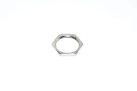 M22x1, RH, 26/3mm, ruostumaton teräs, vastamutteri