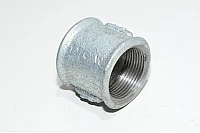 Pipe fitting cast iron straight with 1 1/4" female thread - 1 1/4" female thread *new*