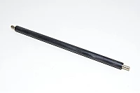 Rubber coated roll 11,5x258mm with round 5,95x13mm steel shaft ends