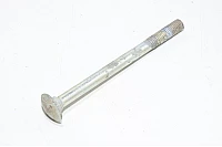 M10x1.5, 130mm, RH, zinc-plated steel cup head square neck bolt DIN 603 / ISO 8677