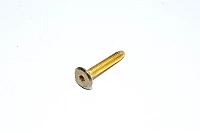 M6x1, 35mm, RH, brass-plated steel, allen socket head, demon bolt, 4.6