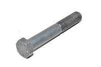 M16x2, 100mm, RH, black steel hex head bolt, 10.9, DIN 931