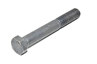 M16x2, 110mm, RH, black steel hex head bolt, 8.8, DIN 931