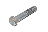 M16x2, 80mm, RH, black steel hex head bolt, 10.9, DIN 931