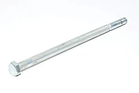 M8x1.25, 160mm, RH, sinkitty teräs kuusiokantapultti, 8.8, DIN 931