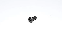 M6x1, 12mm, RH, black steel pan head screw, 8.8, DIN 7985, PH3 *new*