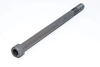 M12x1.75, 180mm, RH, musta teräs kuusiokolopultti, 12.9, DIN 912