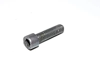 M12x1.75, 45mm, RH, black steel socket head cap screw, 12.9, DIN 912
