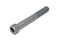 M12x1.75, 90mm, RH, black steel socket head cap bolt, 12.9, DIN 912