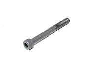 M8x1.25, 70mm, RH, musta teräs kuusiokolopultti, 12.9, DIN 912
