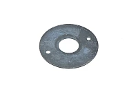 60mm round 1mm thick rubber seal with 20mm inner hole and 2x 4,6mm screw holes