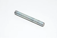 M10x1.25 80mm threaded rod, steel, right-handed thread (RH)