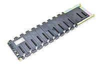 Omron Sysmac C200HW-BC101 CPU pohjayksikkö (Taustalevy jossa 1x CPU + 10x yksikönpaikkaa)