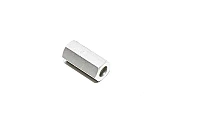 Afag adapter nut with plastic holder for straight type sensor, fits Afag AS08/XX stop screws
