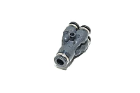 Pisco PRG6-4 6-4-4-4-4mm Delta haara / tupla Y-liitin / Y-haara / Y-sovitin pikaliitin eri putkihalkaisijoille
