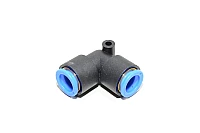SMC KQL12-00 Union 12mm L-connector / Elbow connector / Angle connector / quick fitting connector