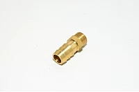 Hose barb 13mm / 1/2" with G1/4" male threads, brass