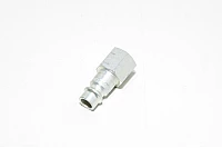 TEMA 16410 urosliitinnippa jossa G1/4" naaraskierteet, Eurostandardi 7.6/7.4/7.2mm