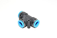Festo Quick Star QST-12 153132 12mm T-liitin / T-haara / T-sovitin pikaliitin samoille putkihalkaisijoille
