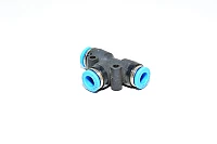 Festo Quick Star QST-6 153129 6mm T-liitin / T-haara / T-sovitin pikaliitin samoille putkihalkaisijoille