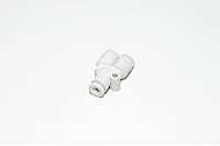 SMC KJU04-00 Union 4mm Y-connector / Y-branch / Y-splitter quick fitting connector