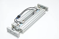Festo DSNU-20-10P-A 19207 double-acting pneumatic cylinder ISO 6432, 2pcs + guide assembly 2