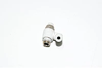 SMC AS2301F-01-04 universal type meter-out speed controller with R1/8 threaded port and 4mm quick connector for tube