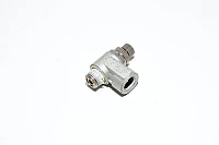 SMC AS2200-01 kulmamallin vastusvastaventtiili poistoilmakuristuksella R1/8 ja Rc1/8mm liittimillä
