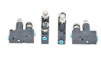 Festo LRMA-QS-4 small pneumatic regulator with a pressure gauge
