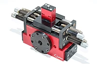 Afag RMZ 32/2 11001810 Rotary module with a flange and 4x SD 14/16 shock absorbers and 4x AS 12/60 stop screws