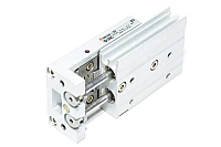 SMC MXS8-20 Compact Dual Rod Air Slide table with cross roller guide