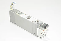 SMC ZL112-K15MOZ-EB65L multistage ejector with 1,2mm nozzle, 24VDC solenoid valve operated suction and blow-out, ZSE4B digital vacuum pressure switch