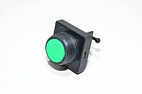 SMC VM-33CB operator head, green flush pushbutton (for VZM500 series valvemodules)