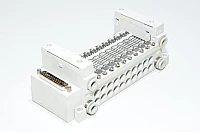 SMC VV5Q11-10FU0-Q F-kit D-sub top, 10x valve station slots, VQ1000 series magnetic valve manifold unit