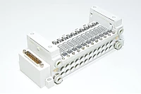 SMC VV5Q11-12FU0-Q F-kit D-sub top, 12x valve station slots, VQ1000 series magnetic valve manifold unit