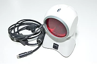 Metrologic Orbit MS7180 KBWEDGE general purpose tabletop laser PS/2 barcode scanner