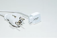 Apple duck head Volex APC70 power connector cable for Apple MagSafe power supplies 1.7m *new*