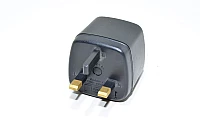 Power connector adapter, UK BS 1363 - EUR CEE 7/16 C, 5A fuse