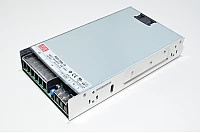 12VDC 41,7A 500,4W output, 100-240VAC 5,3-2,65A input Mean Well RSP-500-12 switching mode power supply with PFC, remote control, screw terminals *new*