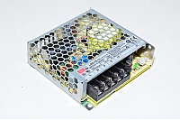 12VDC 6A 72W ulostulo, 100-240VAC 1,2-2A sisääntulo Mean Well LRS-75-12 hakkurivirtalähde, ruuviterminaalit *uusi*