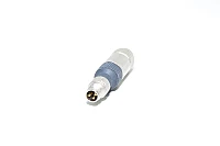 M8 straight unshielded 3-pin sensor connector, male, plastic/metal, Harting Harax M8-S 21 01 130 4061, blade connection for 4-5.1mm cables