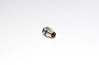 M8 panel mount 3-pin male front mounting metal sensor connector SS-M8-PM-3P-M-FRMT-M8x0,5-SC-V1 with M8x0,5 thread and solder cups *new*
