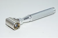 25x40mm uritettu ruostumaton teräsrulla, 2x 626ZZ kuulalaakereilla ja 140mm metallikahvalla *uusi*