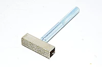 Timanttikyllästetty 13,5x45mm tasapäinen karkea hiomakiven oikaisija 9,5x88mm varrella *uusi*